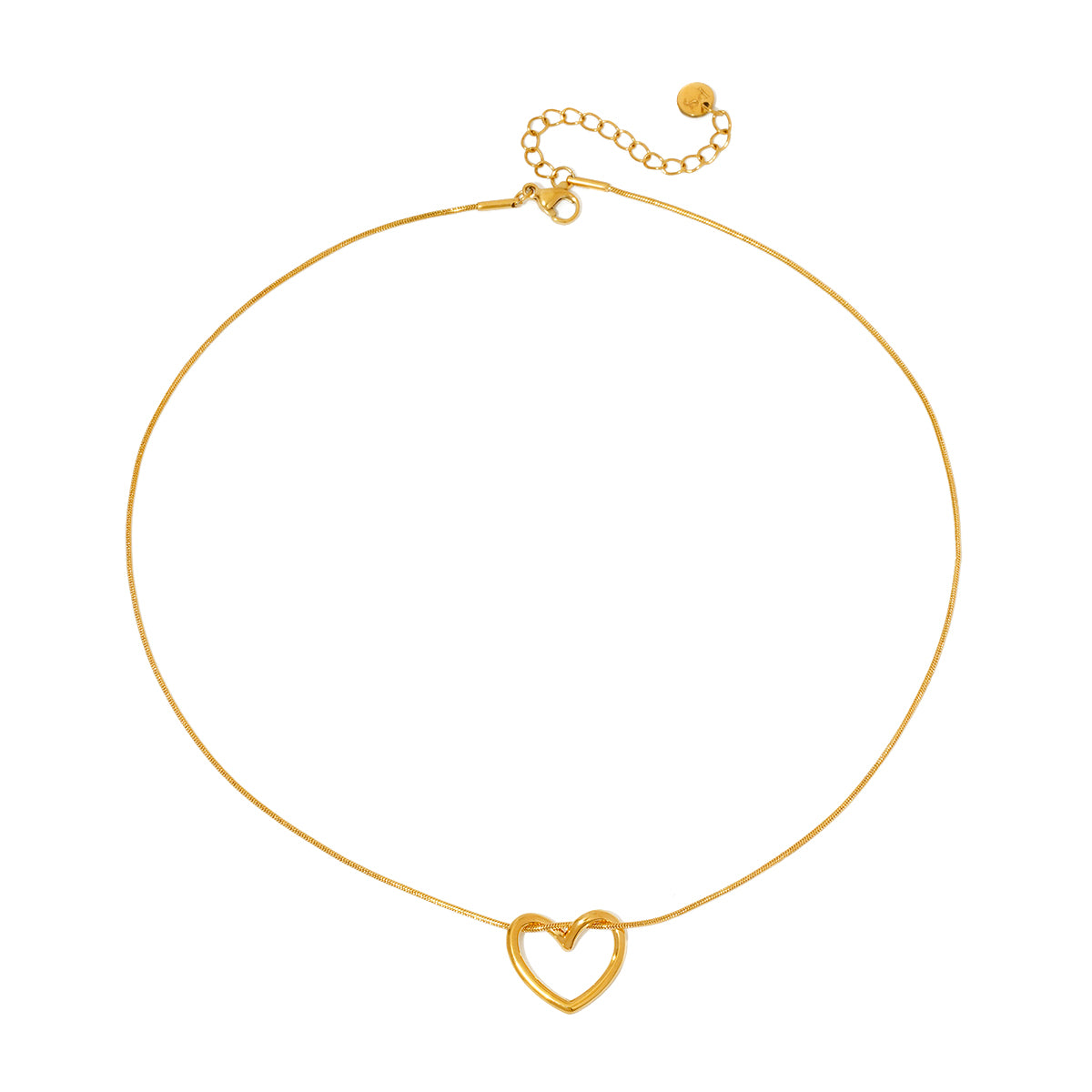 Gold Heart Necklace
