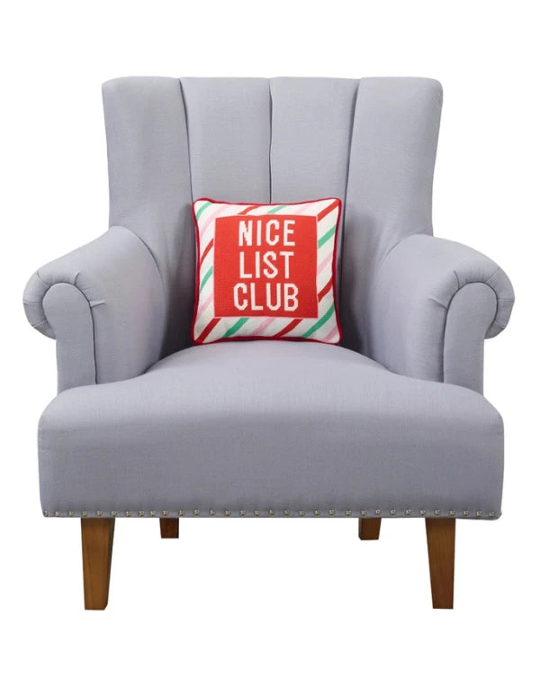 Nice List Club Pillow at Ninety Nine Boutique, view 2
