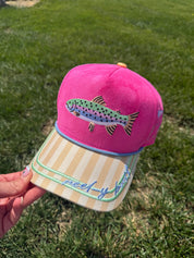 Hot Pink Reel-y Busy Trucker Hat