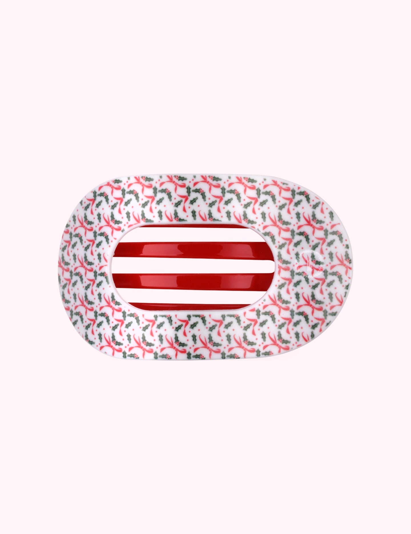 Flat Round Hair Clip | Large | Festive Feels