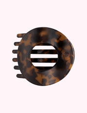 Flat Circle Hair Clip | Medium | Tortoise
