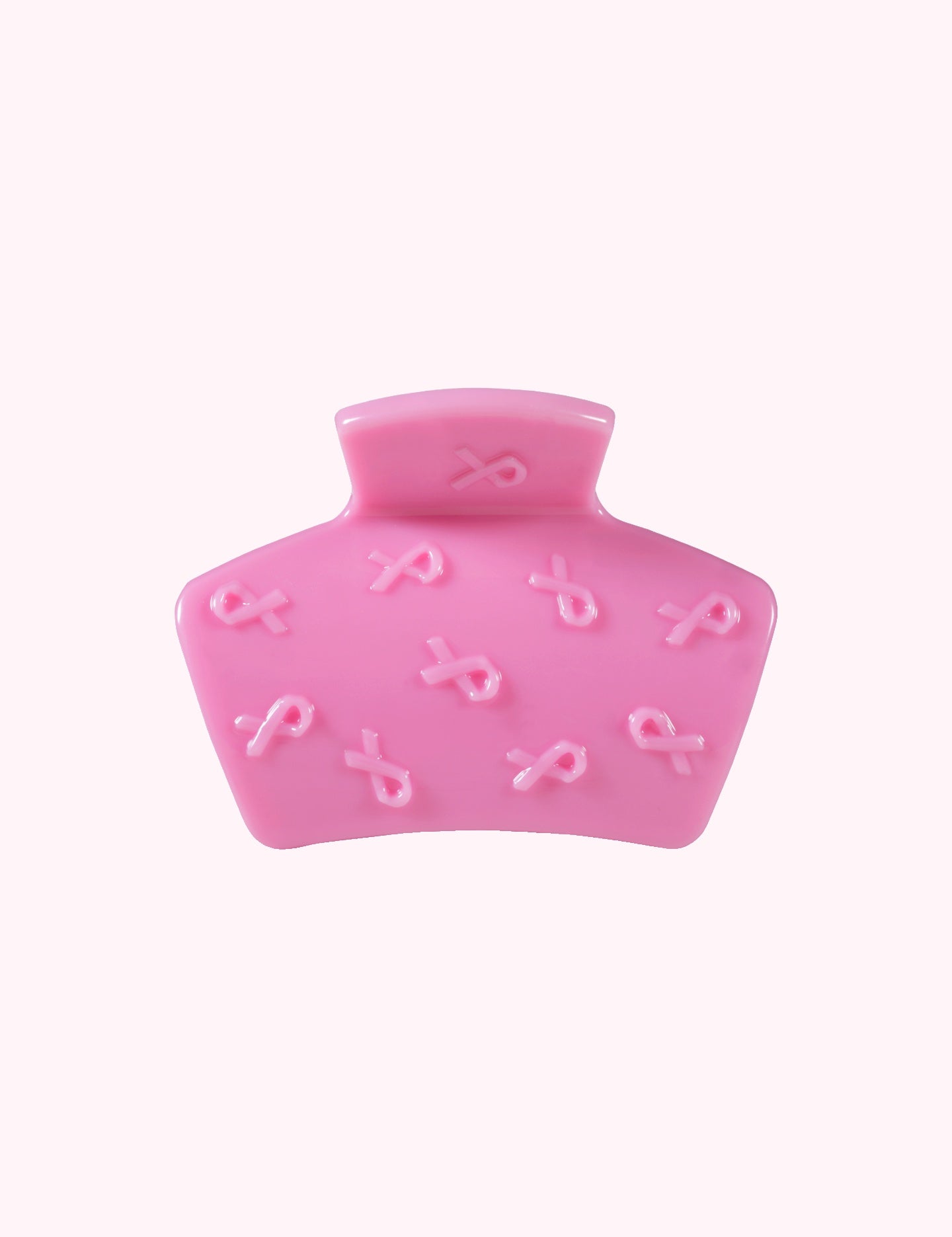 Classic Hair Clip | Petite | Pink Ribbon