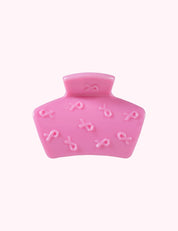 Classic Hair Clip | Petite | Pink Ribbon