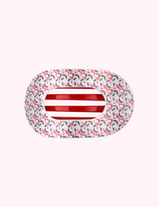 Flat Round Hair Clip | Small | Festive Feels