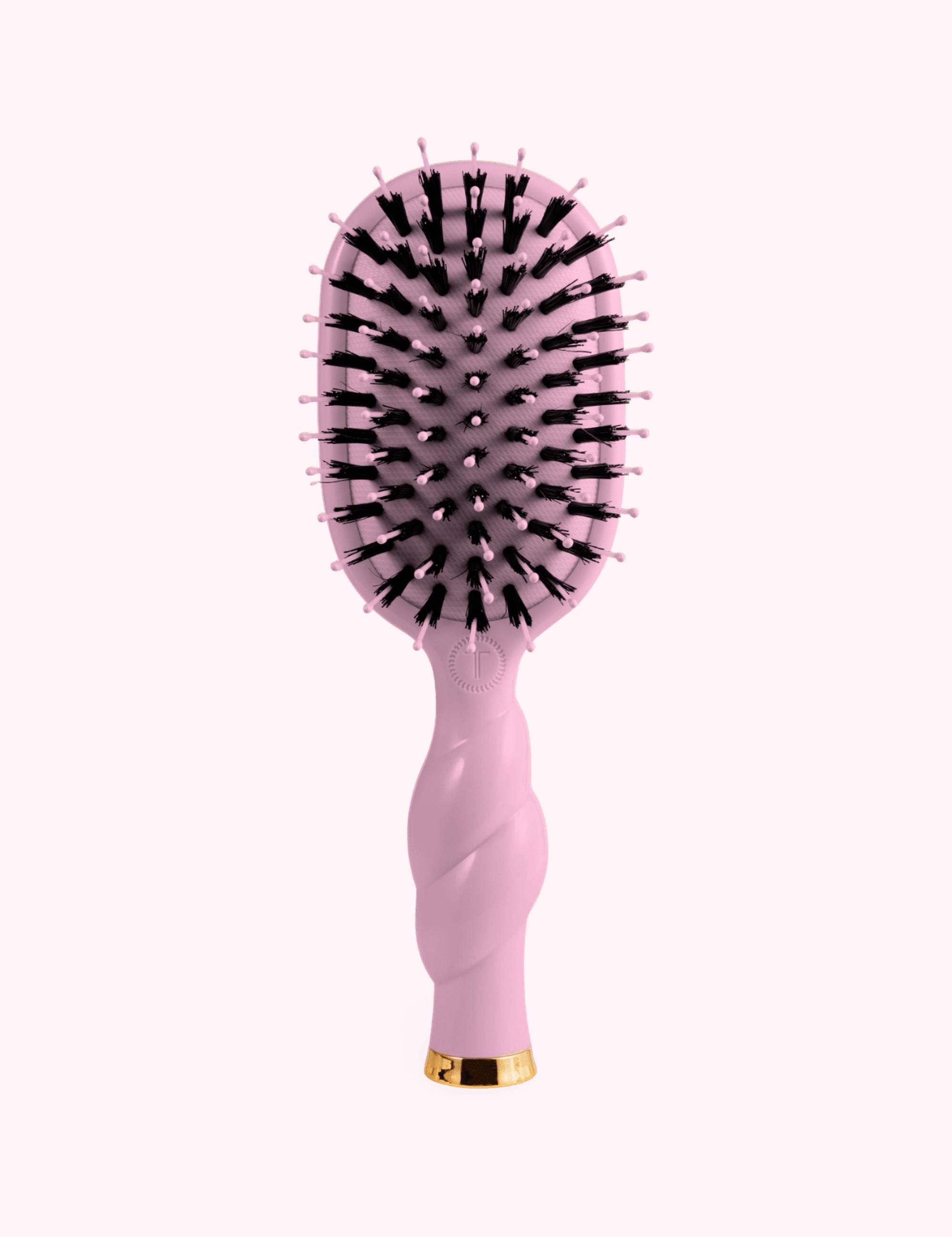 Boar Bristle Hair Brush | Mini | Bubblegum Pink