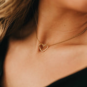 Gold Heart Necklace
