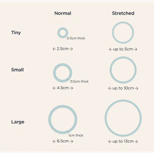 Kiss & Tell | Large Nylon Hair Ties