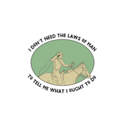 #104 - CUSTOM APPAREL — black text and picture in the middle