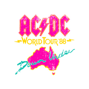 #35 - CUSTOM APPAREL — multi color text and 'AC/DC down under logo'