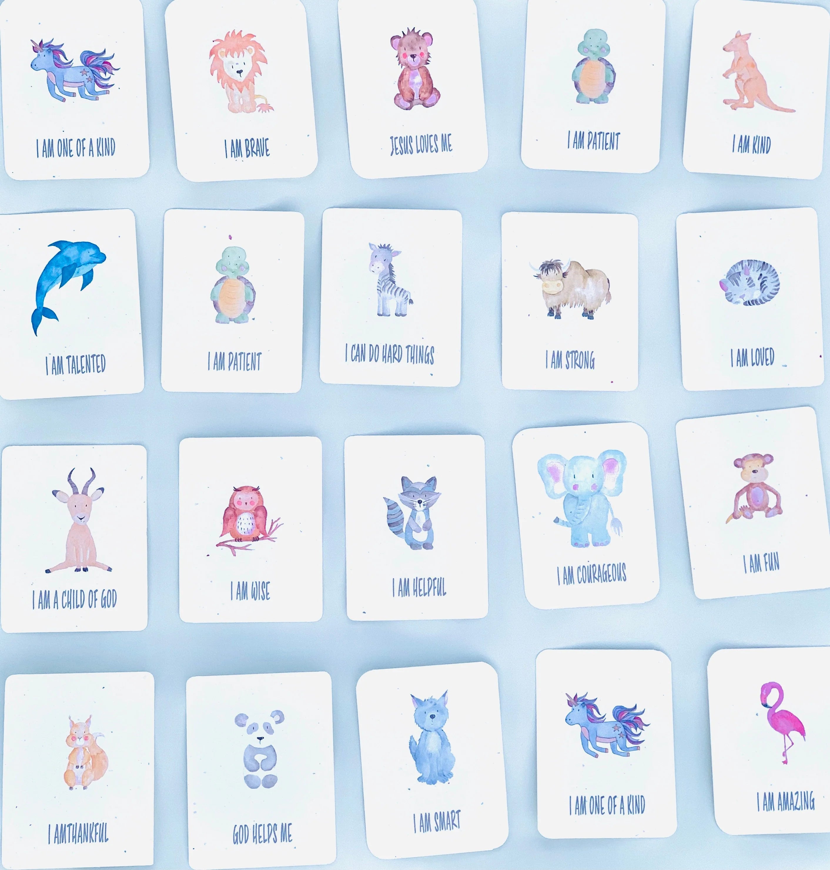 Kids Words Of Affirmation Cards