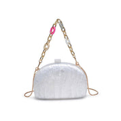 White Morgan Evening Bag