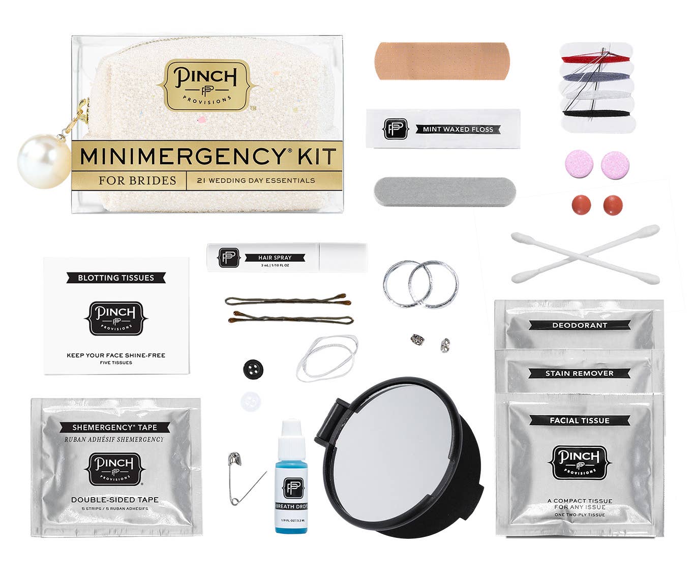 Pink Minimergency Kit for Brides