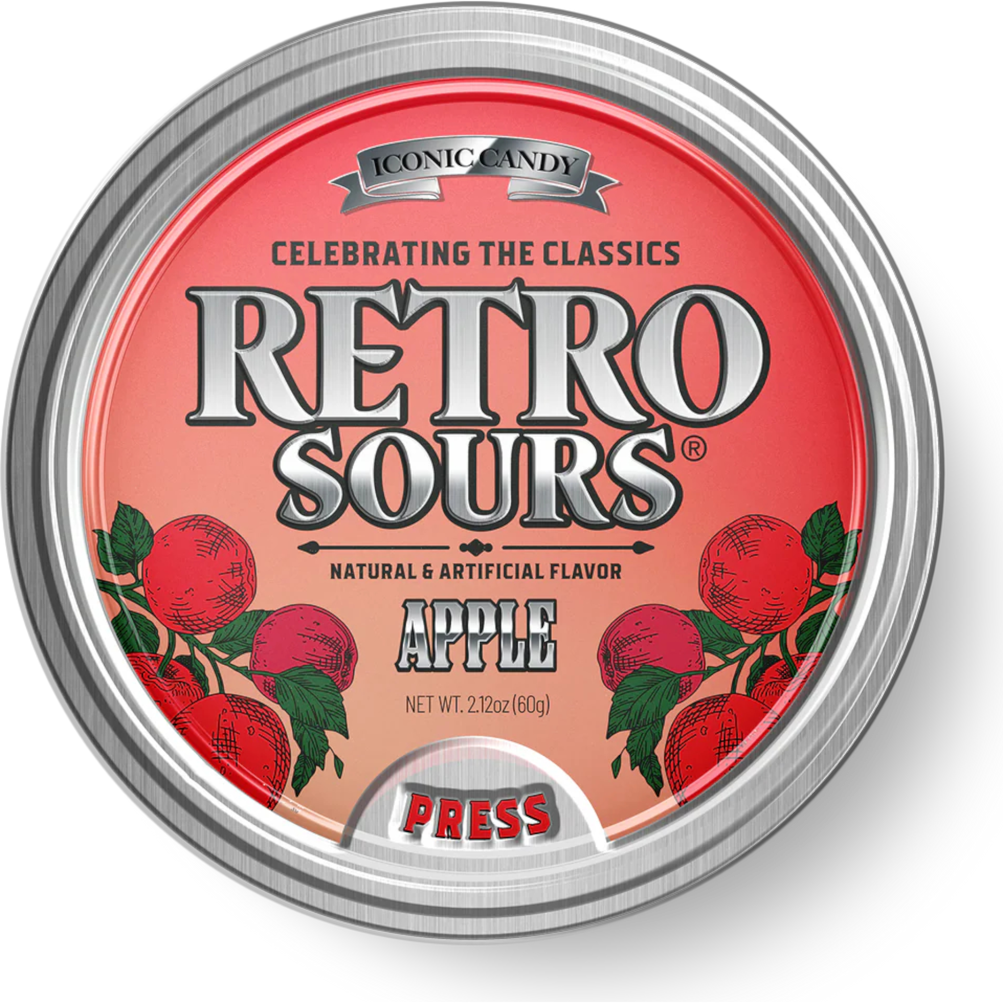 Retro Sours Red Apple