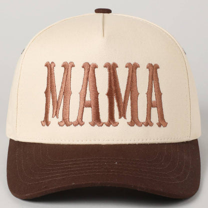 MAMA Embroidery Baseball Cap