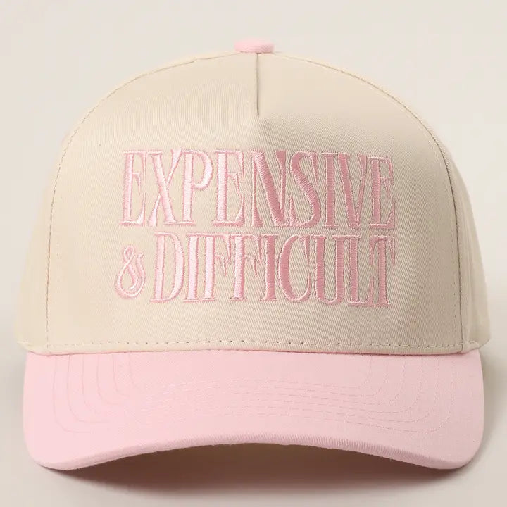 Light Pink Expensive & Difficult Hat