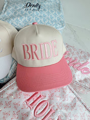 Pink Bride Vintage Trucker Hat