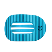 Splash Zone | Large | Flat Round Hair Clip