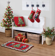 Christmas Tree Hook Pillow - Sally Eckman Roberts