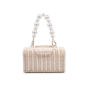 Cream Everly Evening Bag