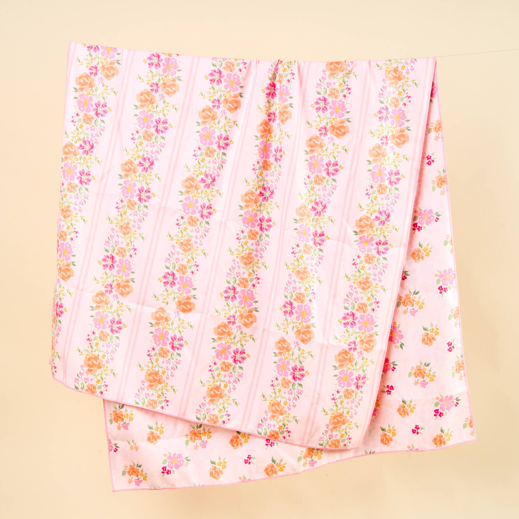 XL Quick-Dry Beach Towel-Petal Parade Pink