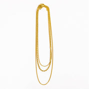 Gold Layered Chain Necklace