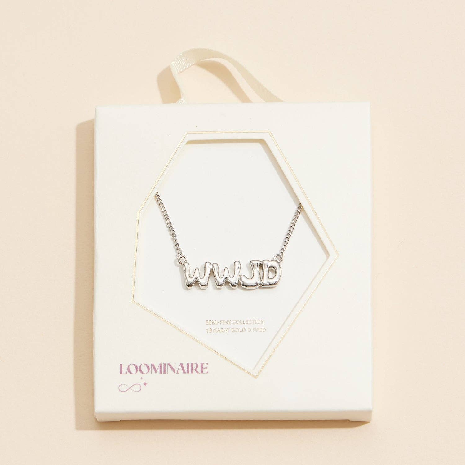 WWJD 18K Gold Necklace