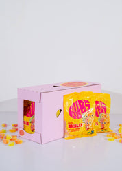 Bubs Sour Foam Skulls Swedish Candy