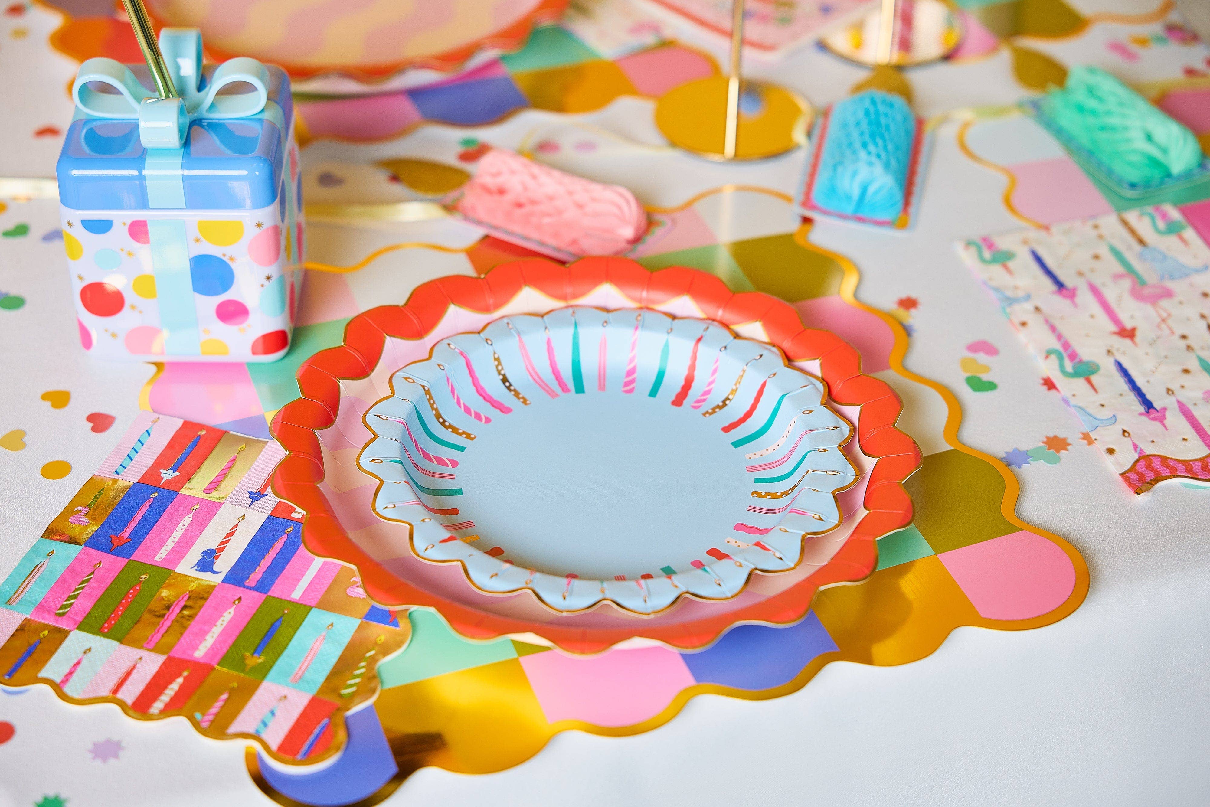 Birthday Wishes Dessert Plates (10 ct) — view 12