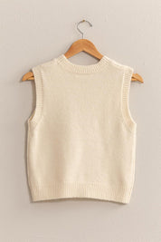 Cream Sweater Vest