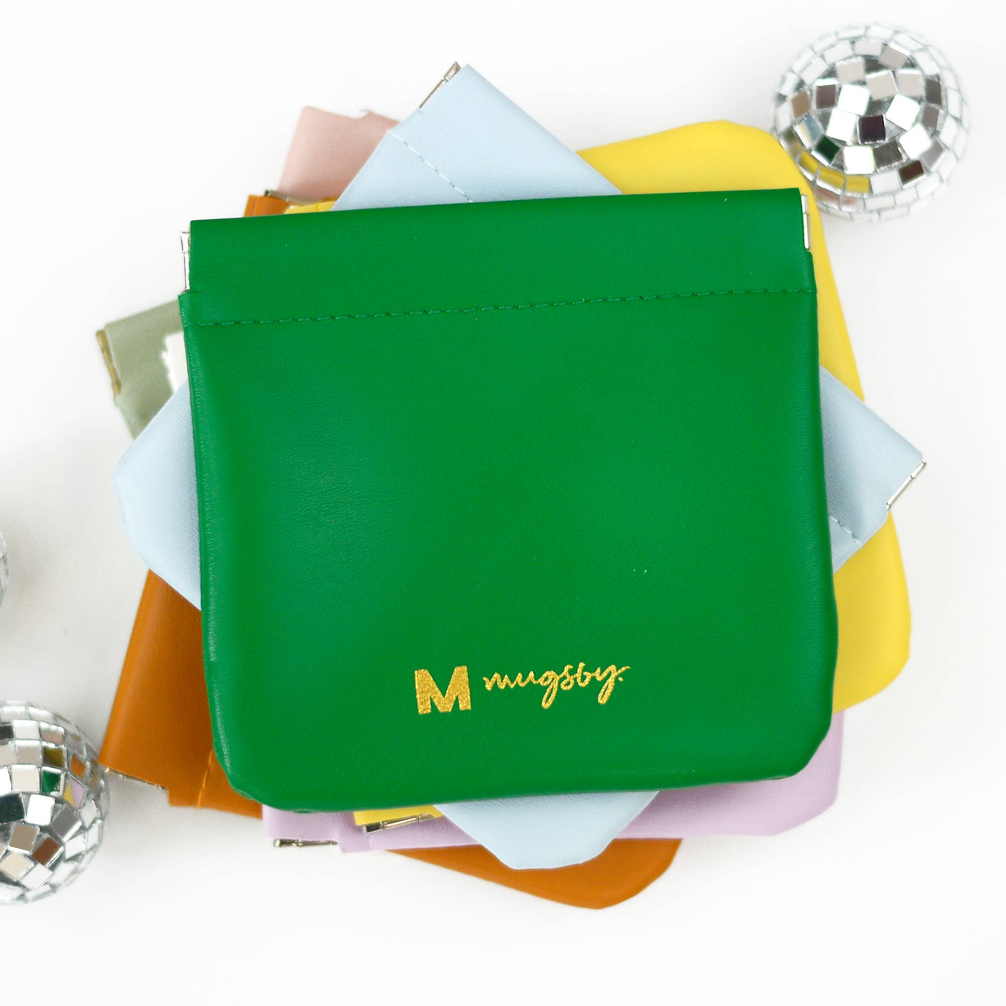 Kelly Green Squeeze Coin Purse Wallet