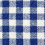 Lake Blue Gingham Summer Dog Bandana