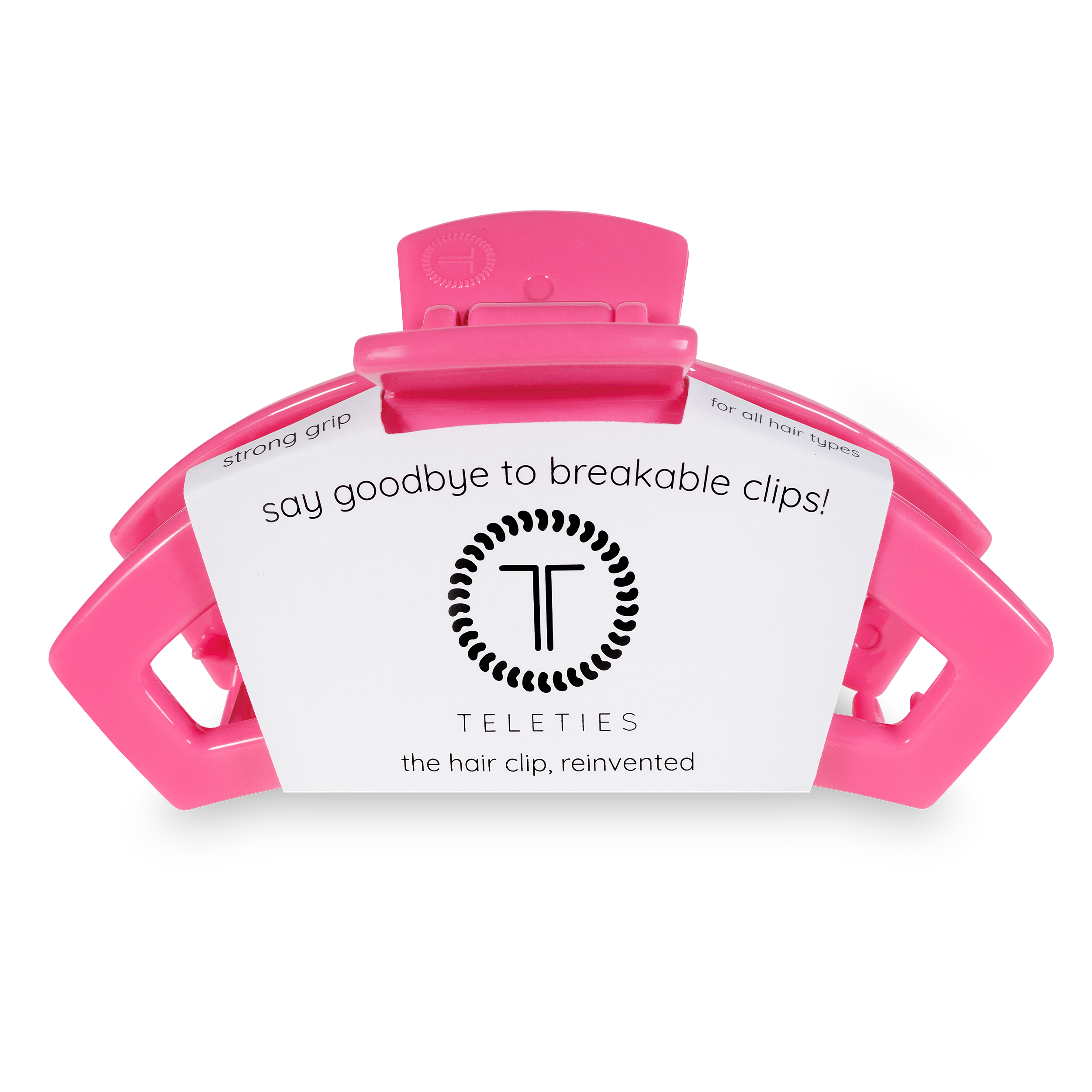 Open Hair Clip | Large | Paradise Pink