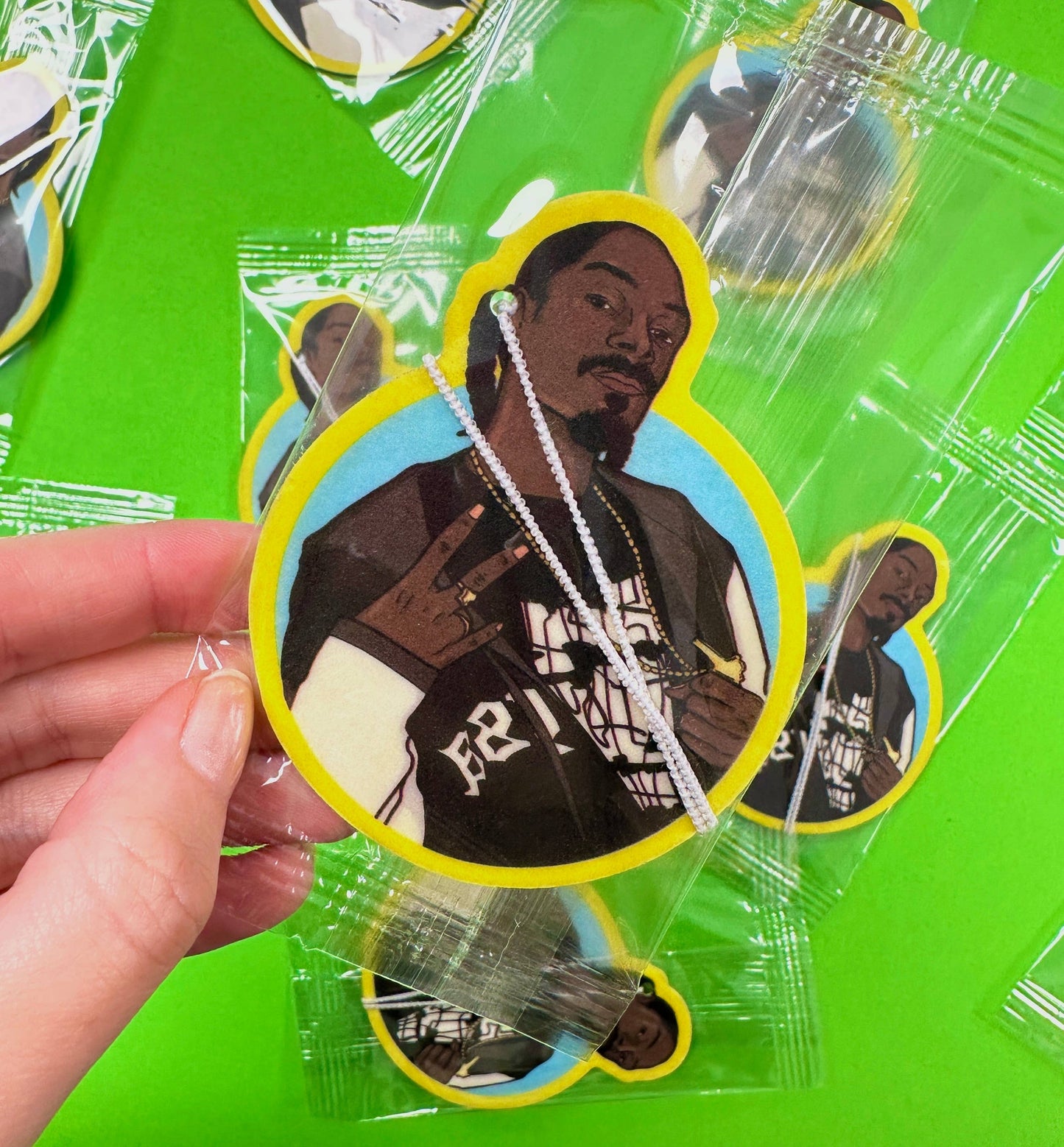 Fo' Shizzle! Snoop Dogg Air Freshener: Air Freshener + Packaging