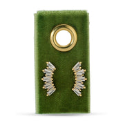 Curved Baguette Studs