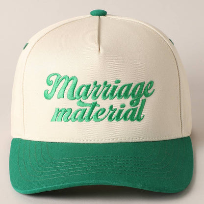 Marriage Material Trucker Hat