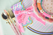 Better With Confetti Utensil Set (30 ct) — 10 of each utensil and glitter injected handles