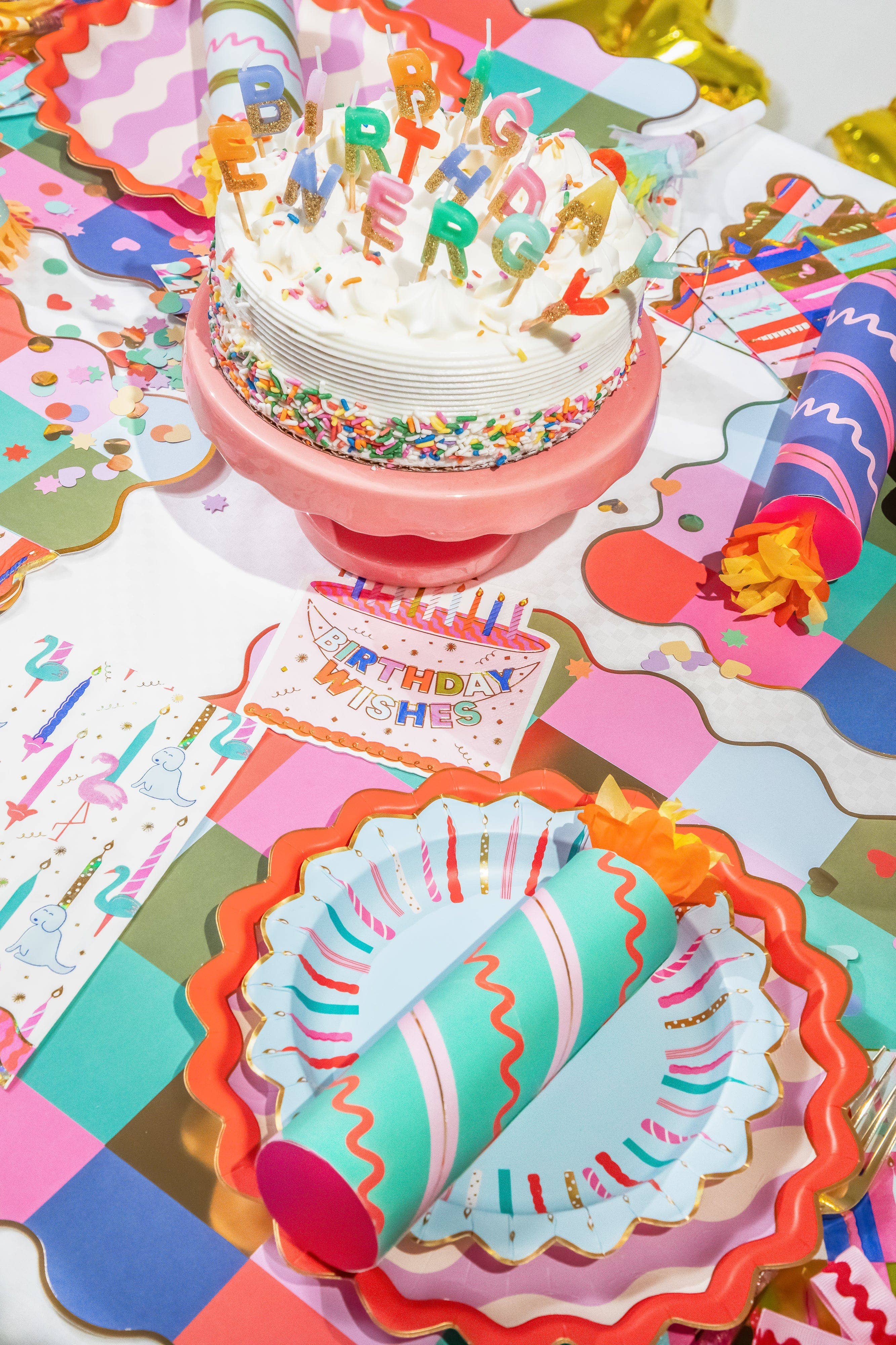 Birthday Wishes Dessert Plates (10 ct) — view 11