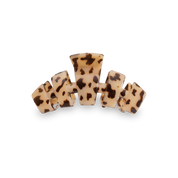 Tiny Classic Hair Clip | Blonde Tortoise