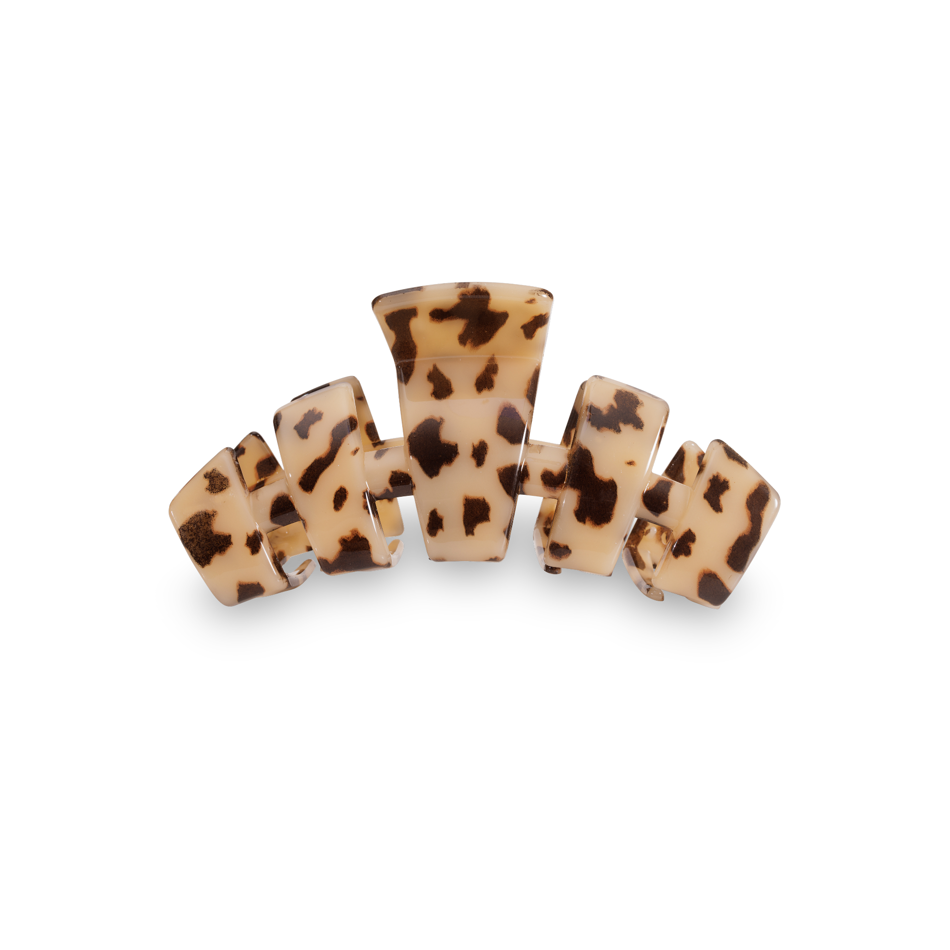 Tiny Classic Hair Clip | Blonde Tortoise