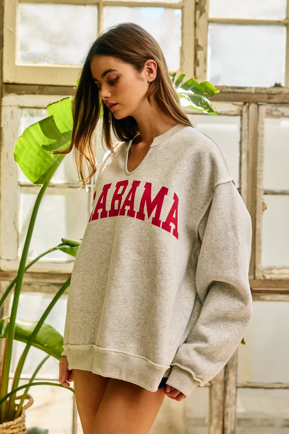Alabama Reversible Oversized Pullover