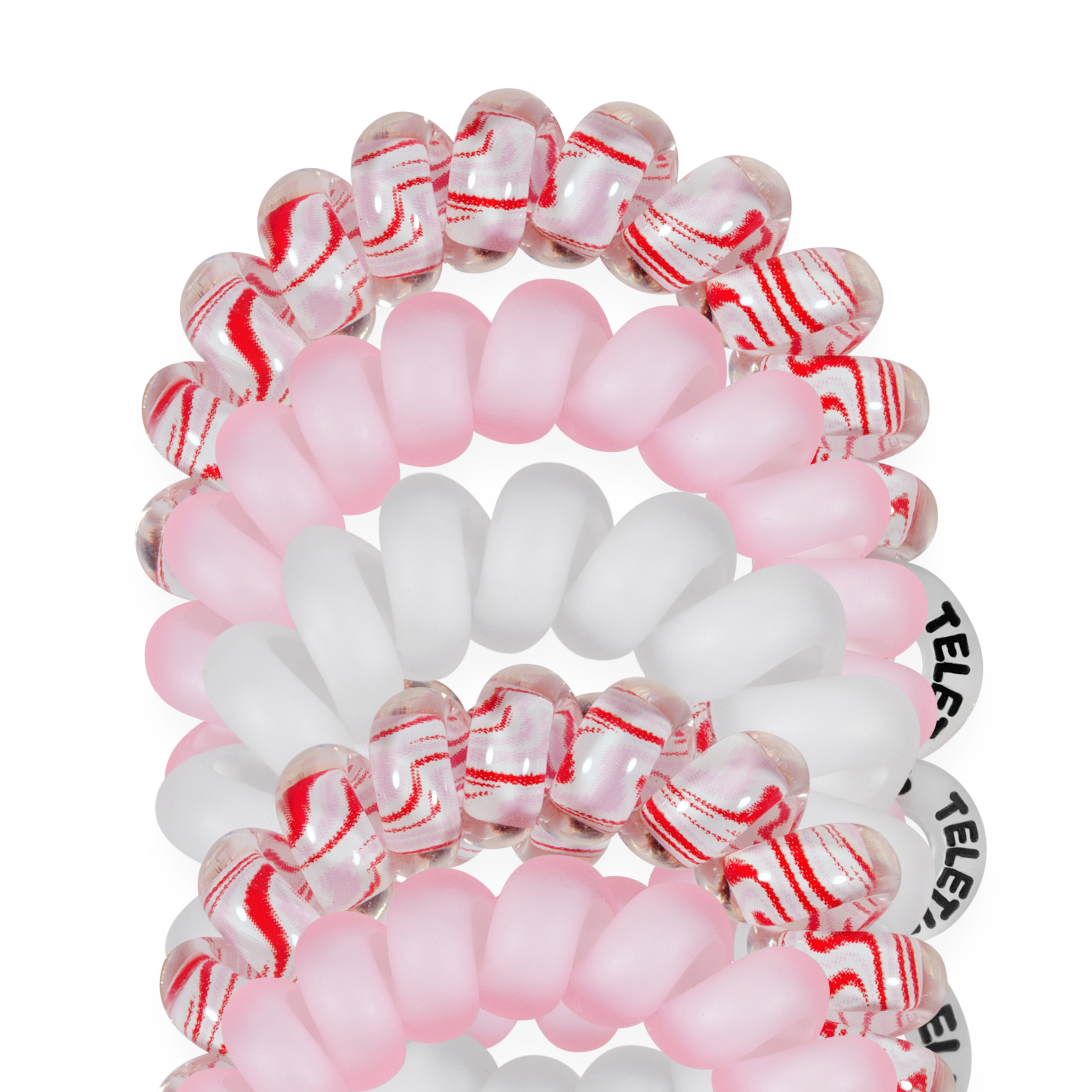 Spiral Hair Coils | Tiny | Peppermint Pop
