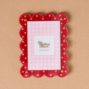 Mini Acrylic Picture Frame Magnet-Tiny Hearts