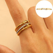 Stainless Steel Stackable Plain Band Rings