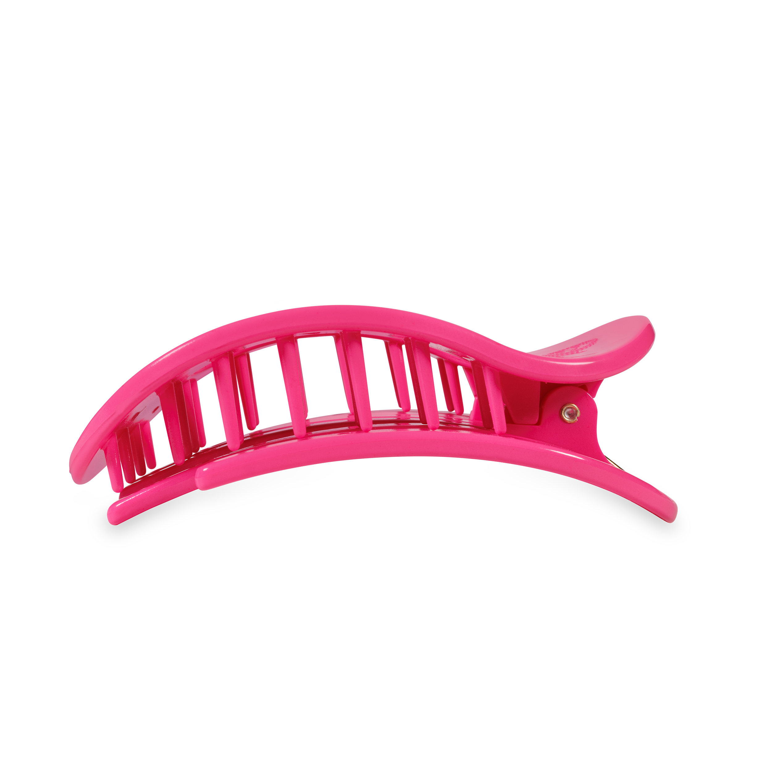 Flat Round Hair Clip | Large | Tropical Punch