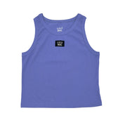 Royal Blue Tank Lulu Mac showing sleeveless