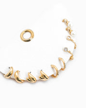 Gold Dainty Drop Earring Set of 5