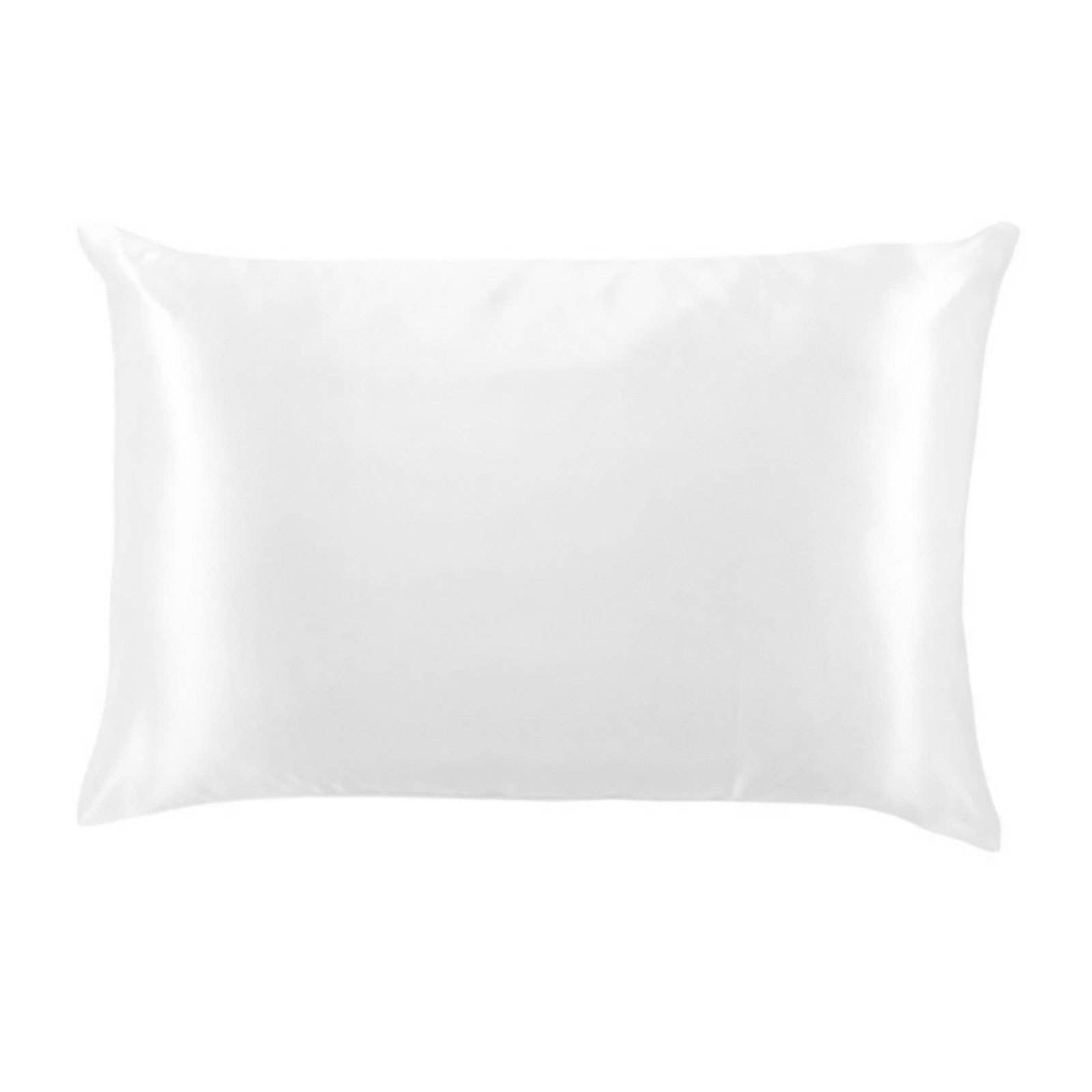 Solid Silky Satin Pillowcase