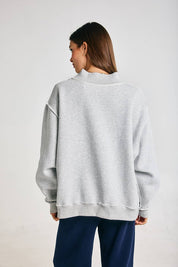 Gray PHIL 4:13 Mockneck