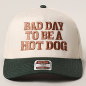 Red Bad Day To Be A Hot Dog Trucker Hat