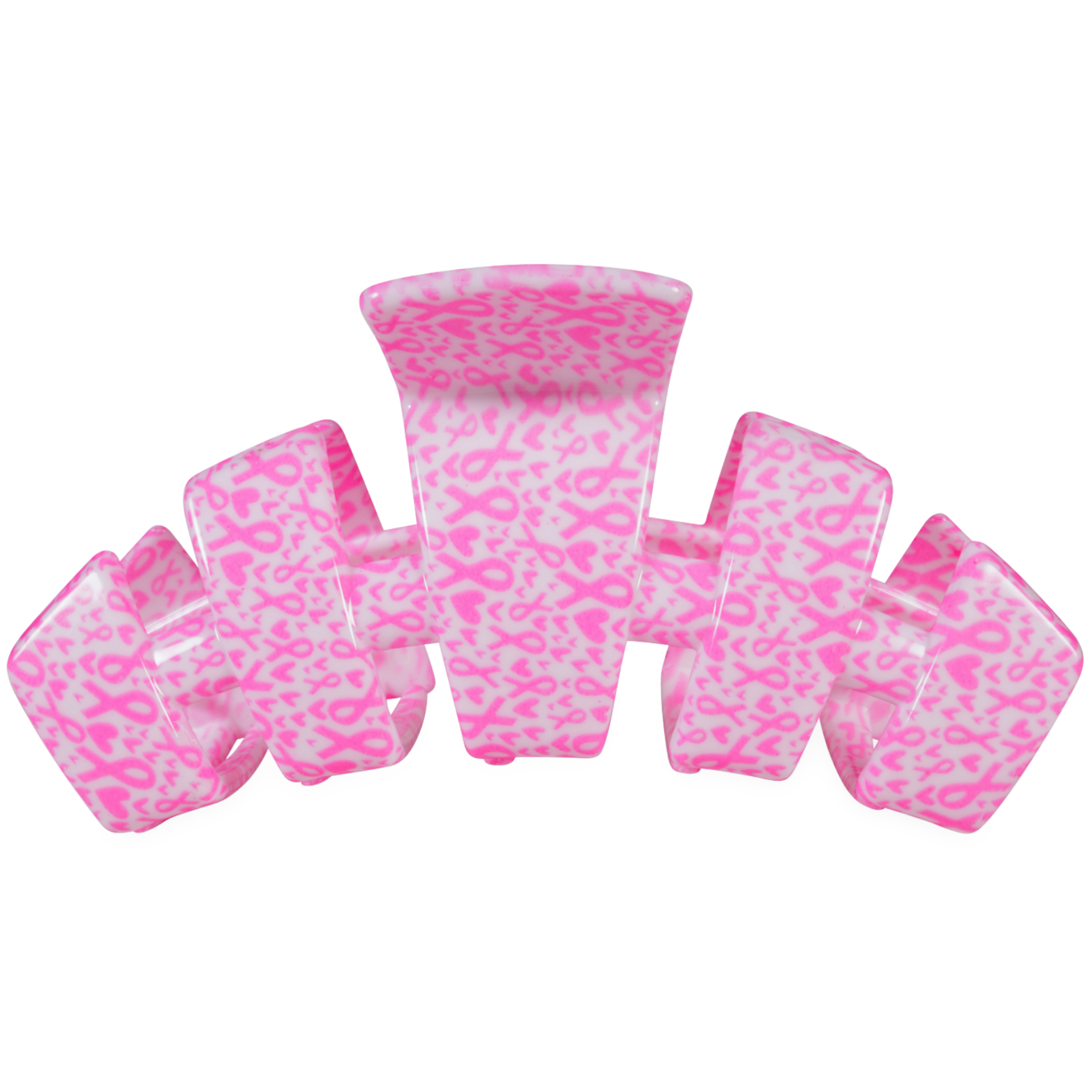 Classic Hair Clip | Large | Breast Cancer Awareness